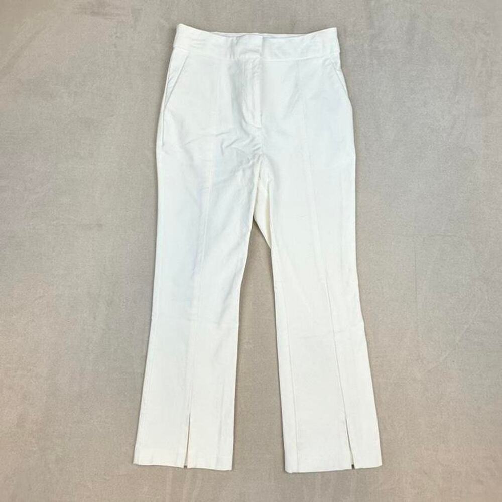 Derek Lam 10 Crosby Women's White Pants size 0 sku145-V01